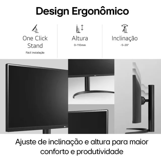 Monitor gamer LG 34 polegadas - Ultra wide - zero - impecável - Foto 5
