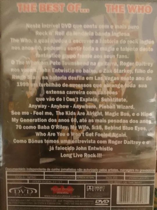 DVD the best of... The who (lacrado) - Foto 2