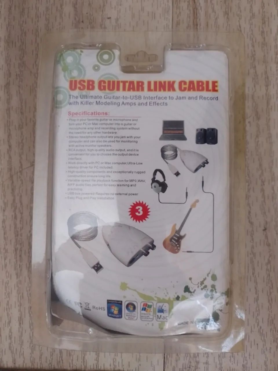 Guitar Link ( ligar guitarra no PC) - Foto 2
