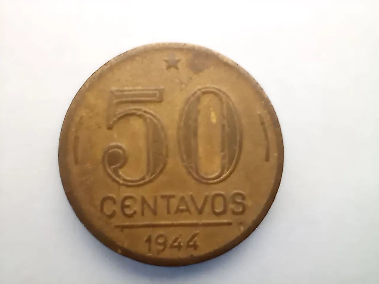 4 Moedas de 50 centavos 
