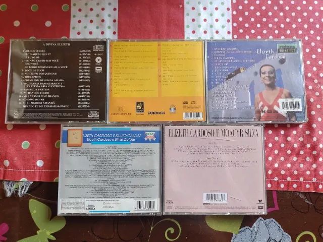 Elizeth Cardoso Kit Com 5 Cds Diversos (Leia o Anuncio) - Foto 2