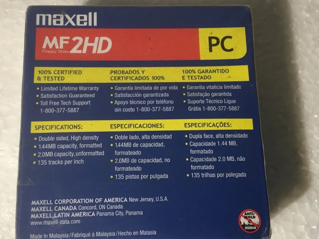 Disquetes Maxell MF2HD 3.5" - Foto 3
