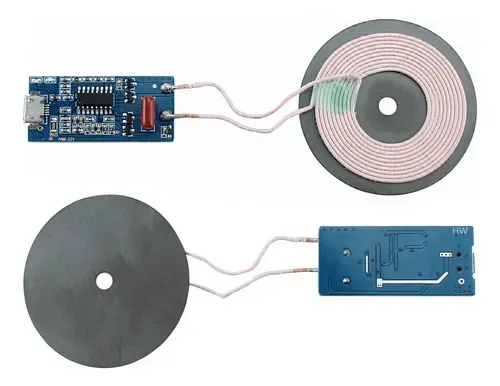 Módulo Carregador Sem Fio Por Indução Qi Wpc 5v 1a Universal
