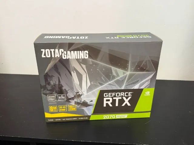 Nvidia RTX 2070 Super 8GB Zotac Mini (Novinha) - Placas de Vídeo