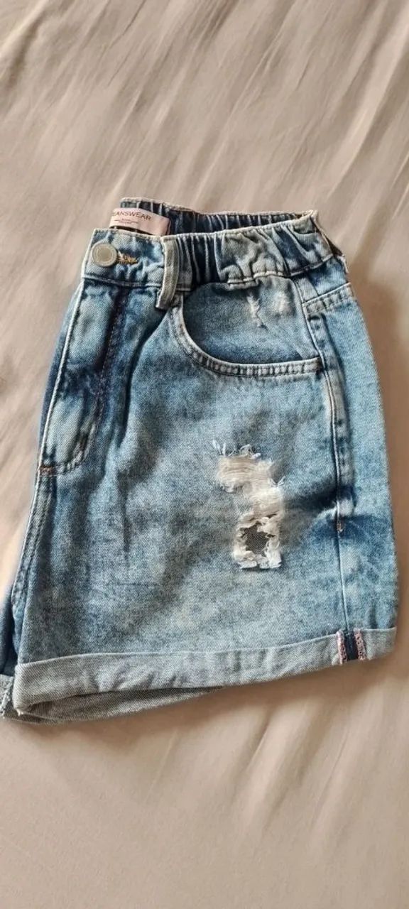 Short Jeans feminino C&A n°40