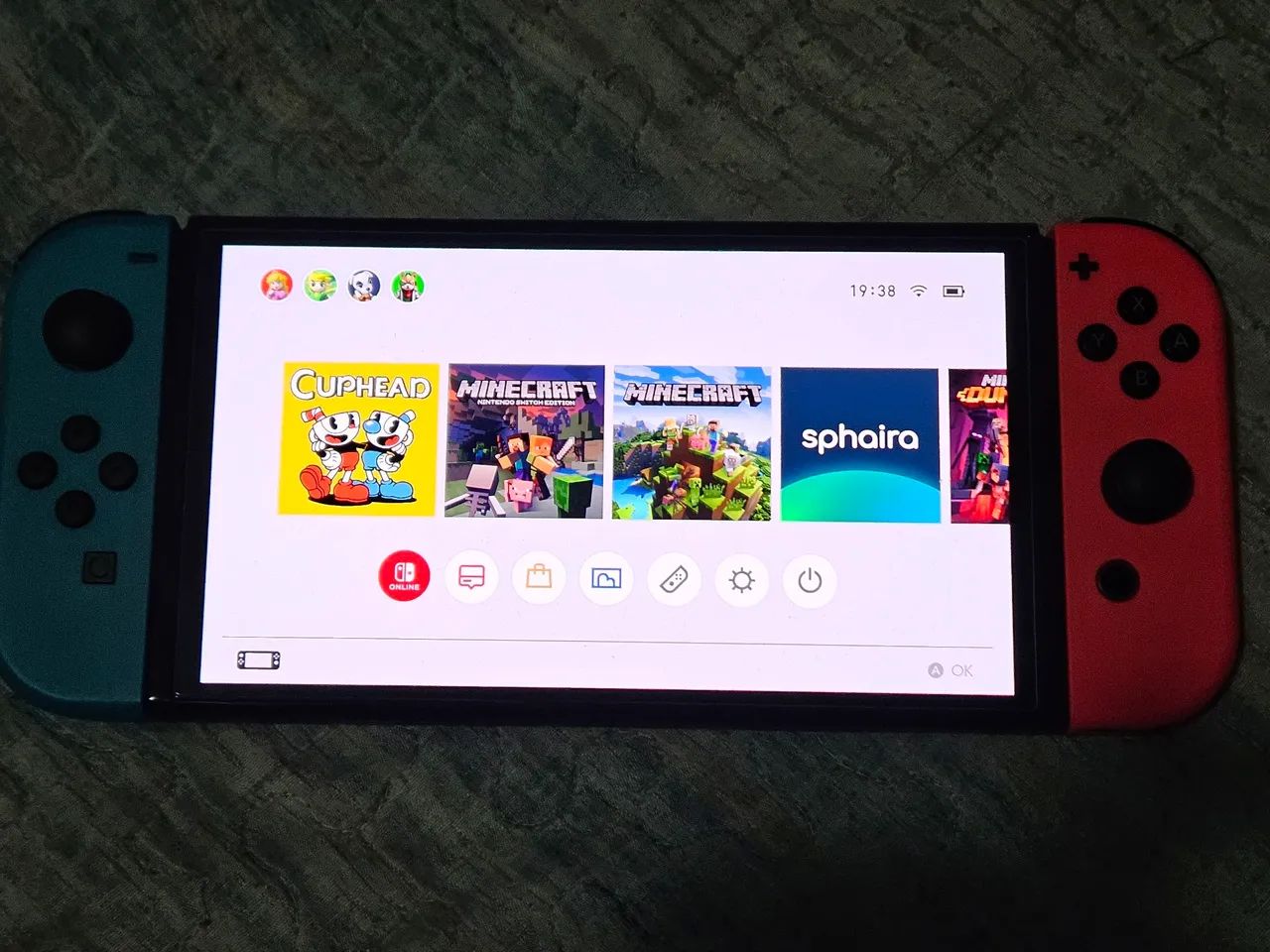 Nintendo Switch OLED Desbloqueado 256g - Foto 2