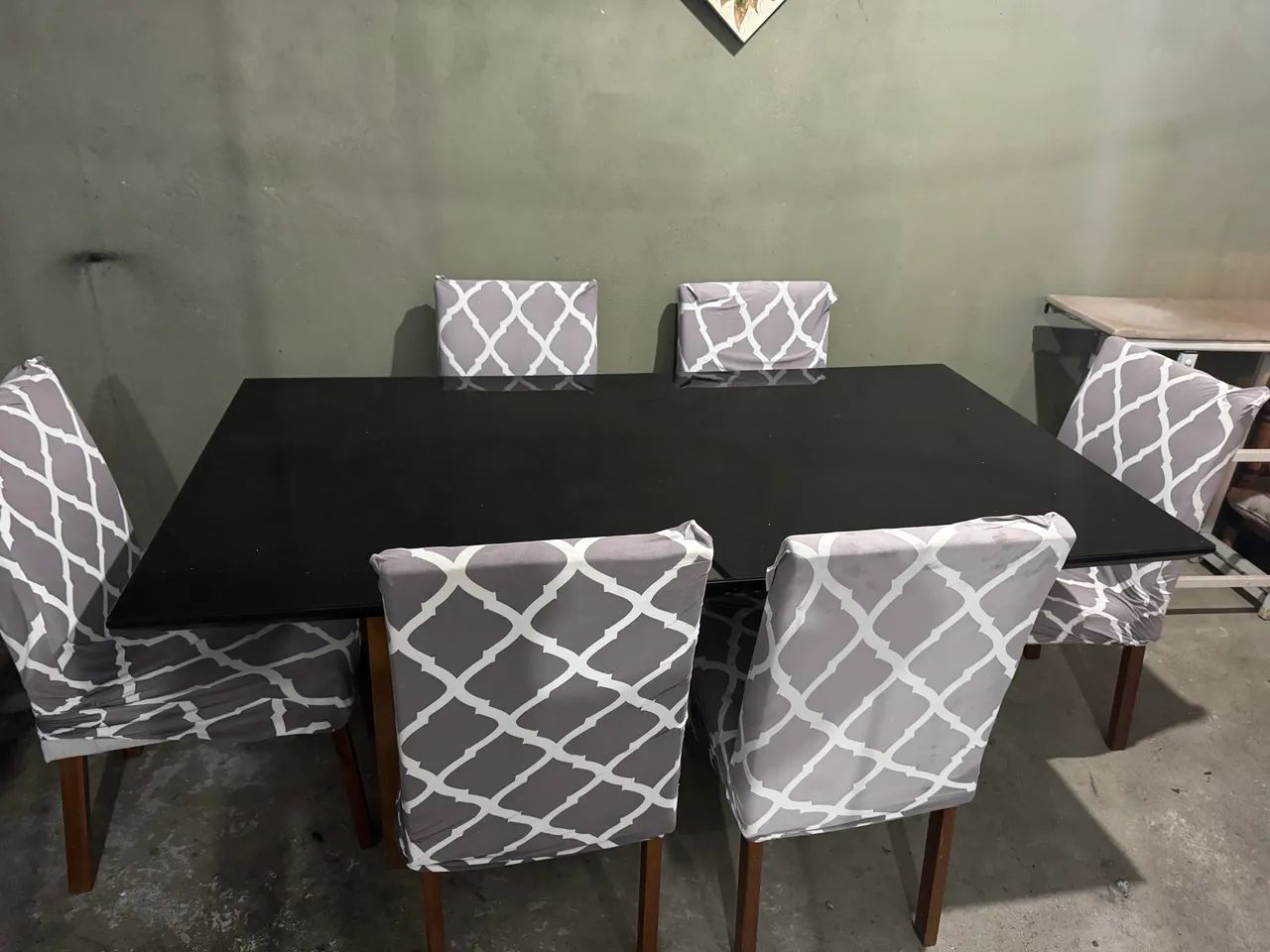Mesa com 6 cadeiras 64302123609987120