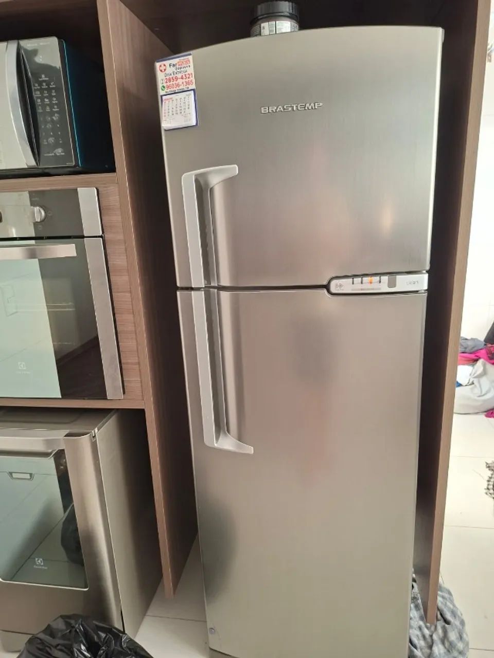 Refrigerador Geladeira Brastemp INOX