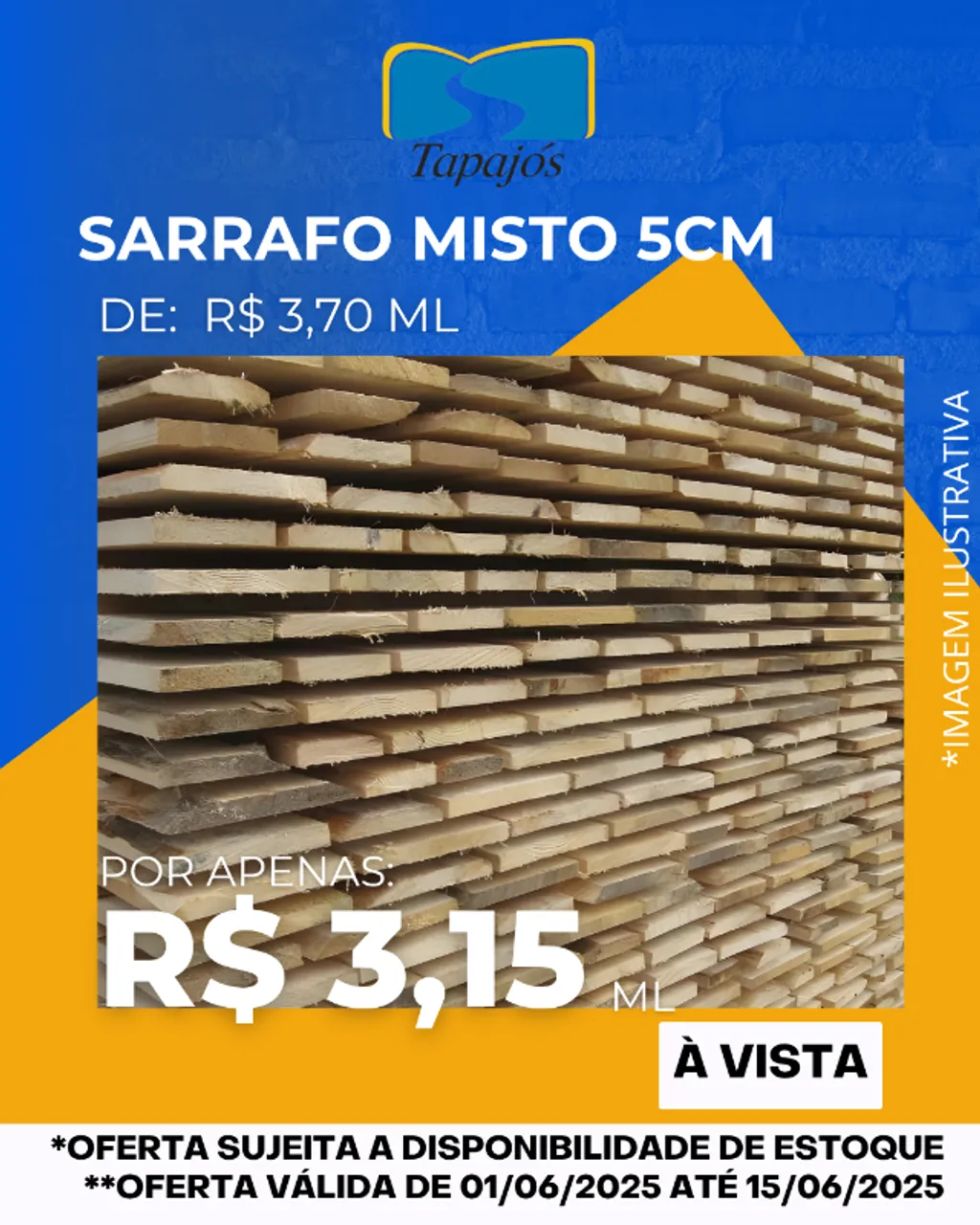 Sarrafo Misto na Tapajós Madeiras