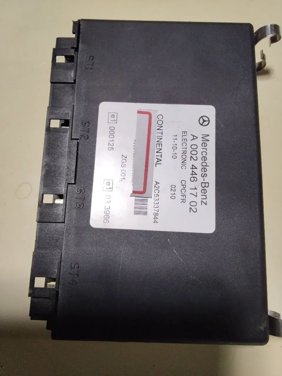 Modulo eletrônico cabine atego a0024461702 a2c53337844 - Foto 4