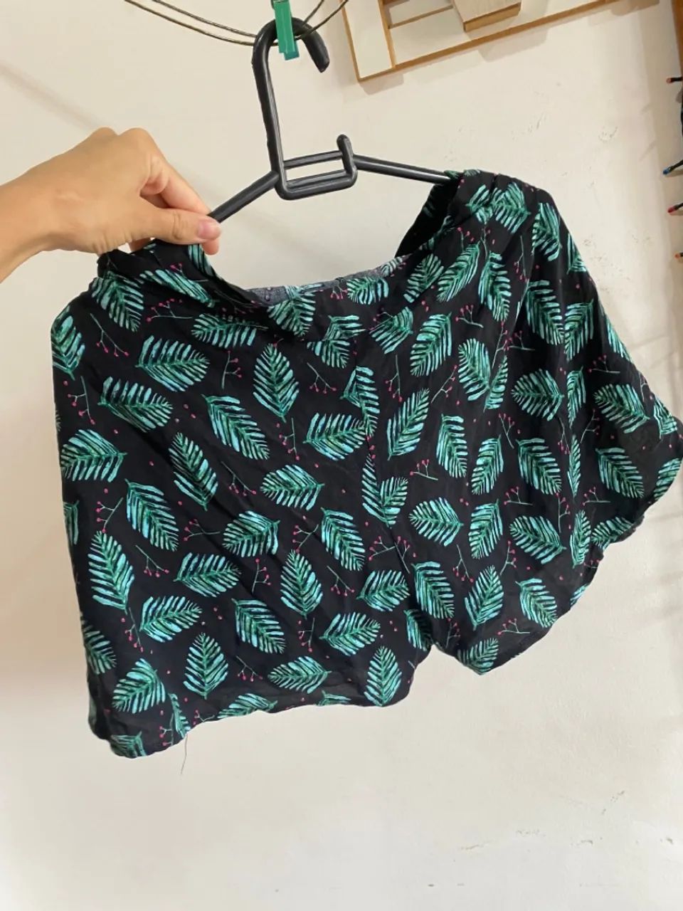 Short feminino amarração 
