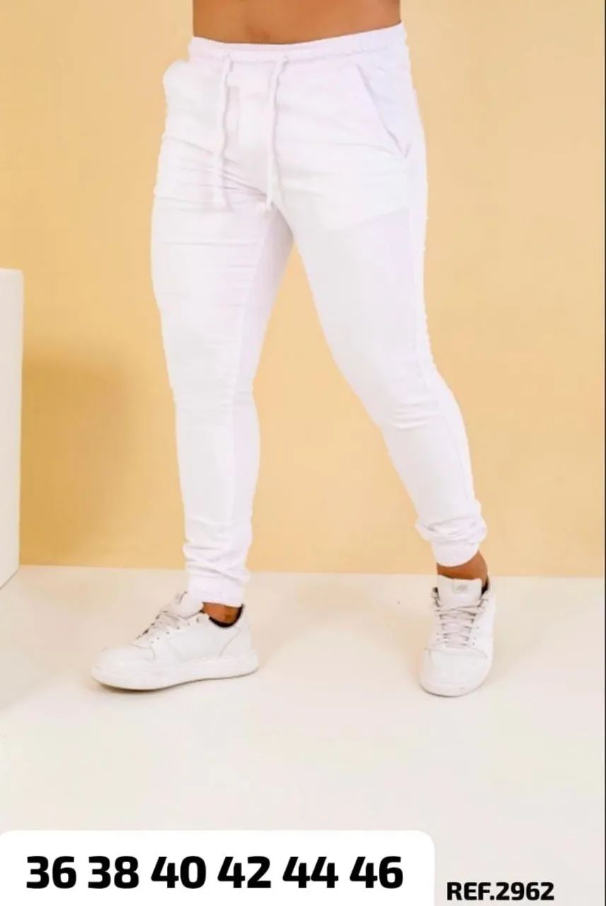 Calça jogger cargo e jeans  - Foto 2
