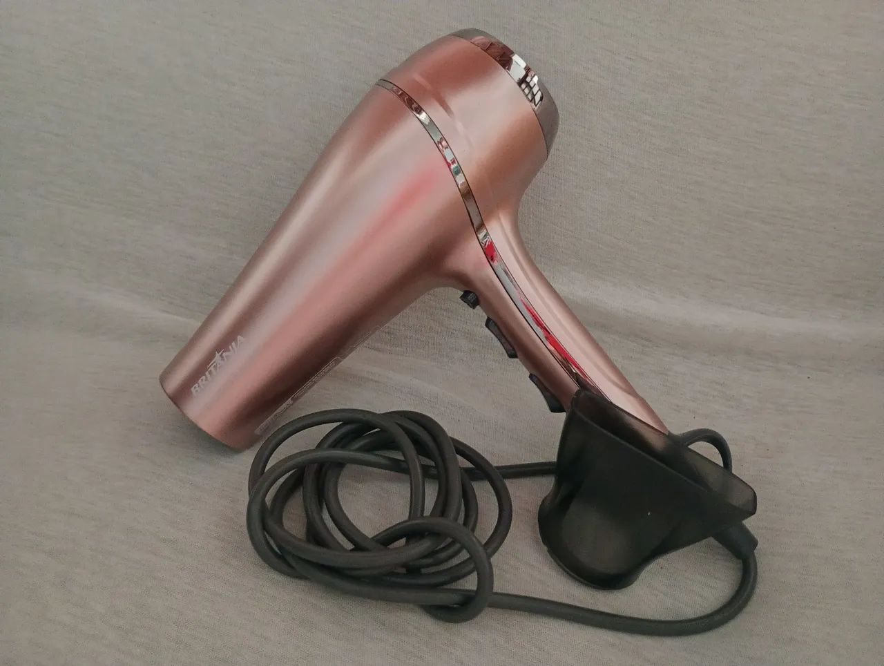 Secador de Cabelo Rosa Britânia- Novo - Foto 2