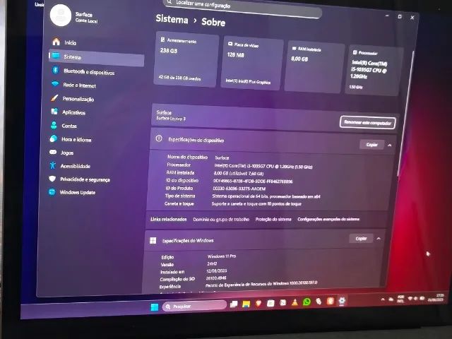Surface Laptop 3 + Monitor Lateral SideTrak  - Foto 4