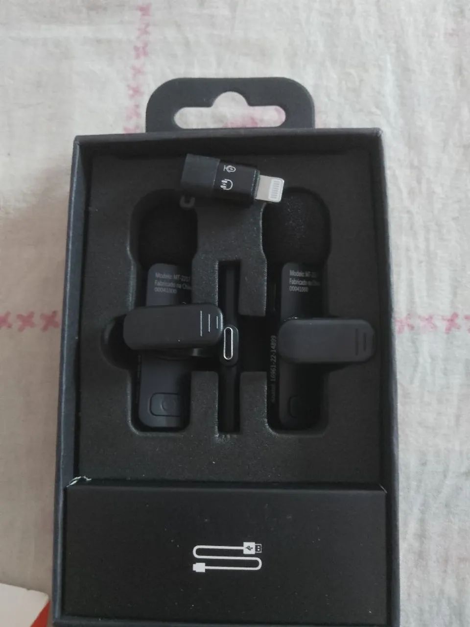 Microfone Lapela Wireless Tomate MT-2217 - Foto 2
