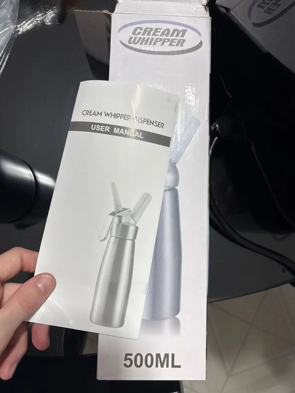 Sifão de Chantilly Profissional - NOVO - Foto 3