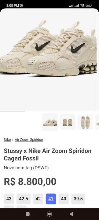 nike stussy tenis
