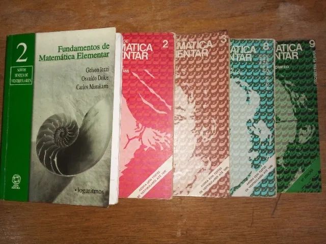 Fundamentos de Matemática Elementar Volumes: 2, 3, 8 e 9