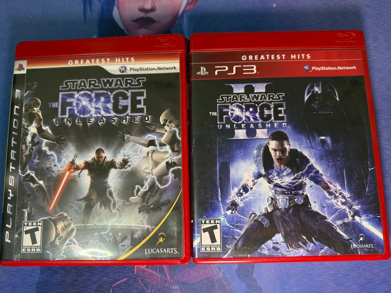 Star wars - the force unleashed 1 e 2 (PS3)