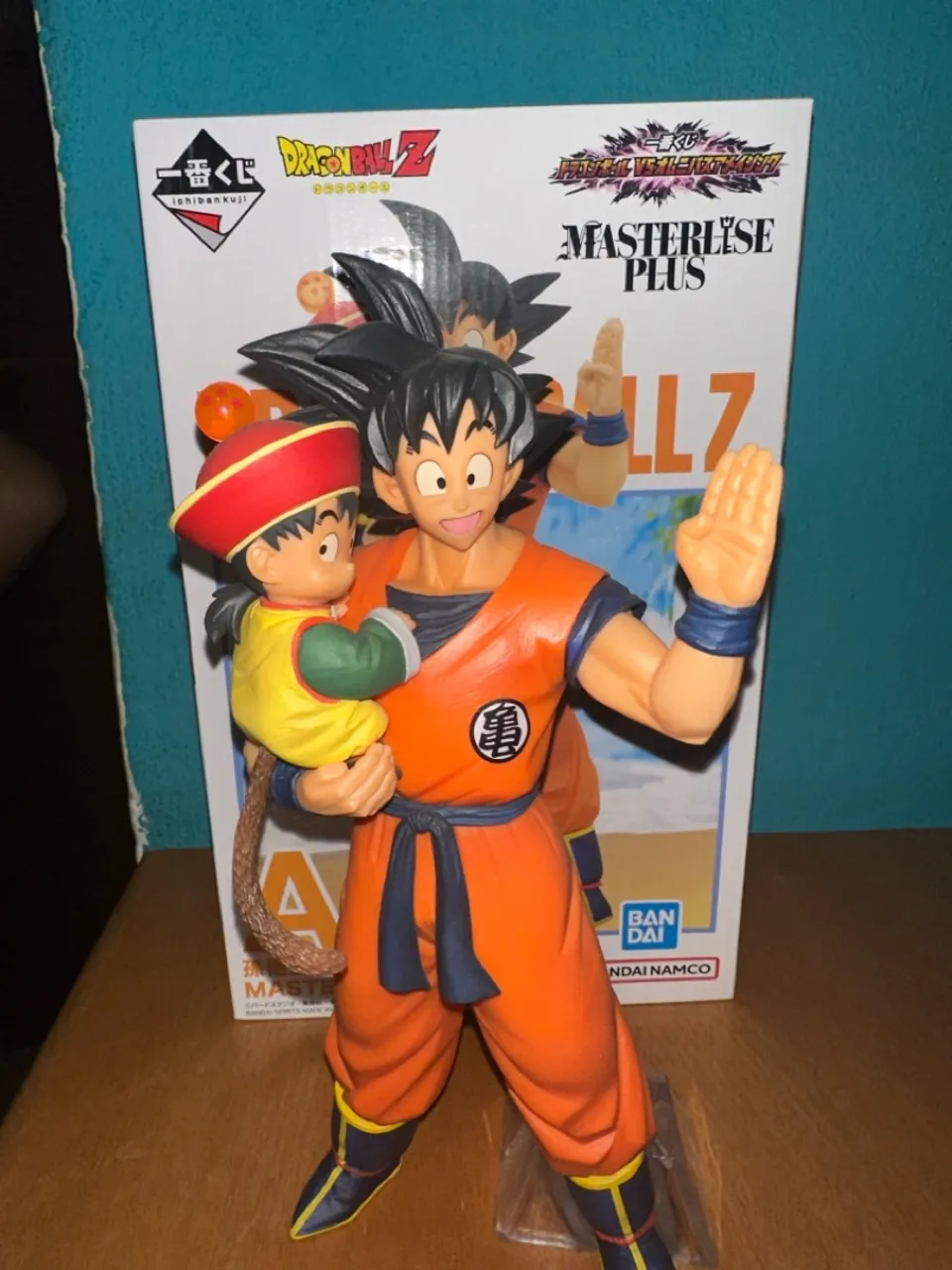 Goku e Gohan Dragon Ball Z Masterlise Plus