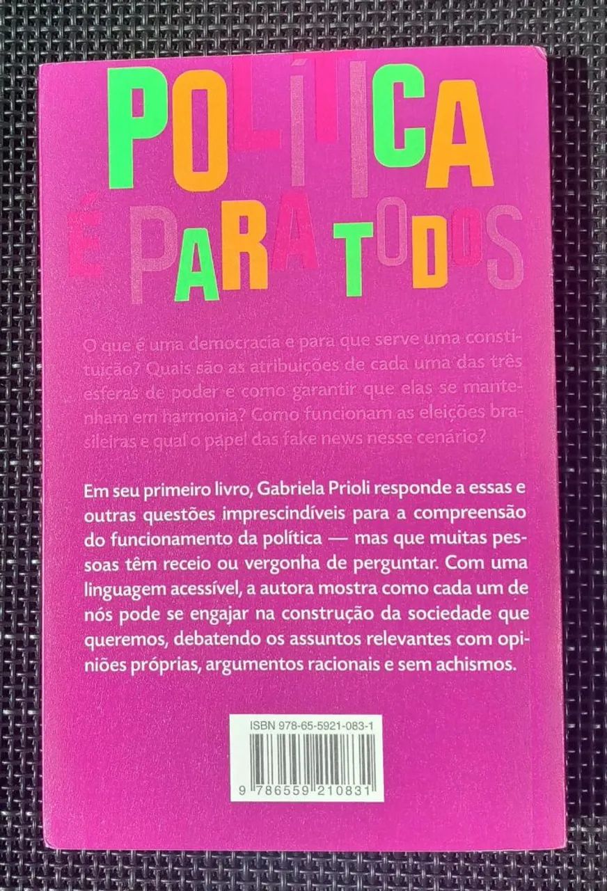 Livro Política é para todos - Foto 2