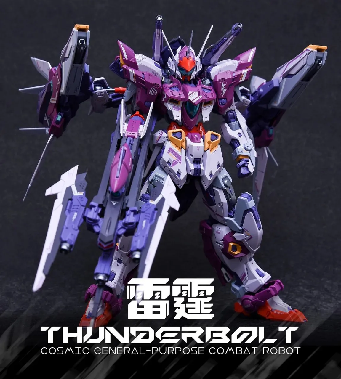 Thunderbolt - Robô de Combate Cósmico model kit MG 1/100