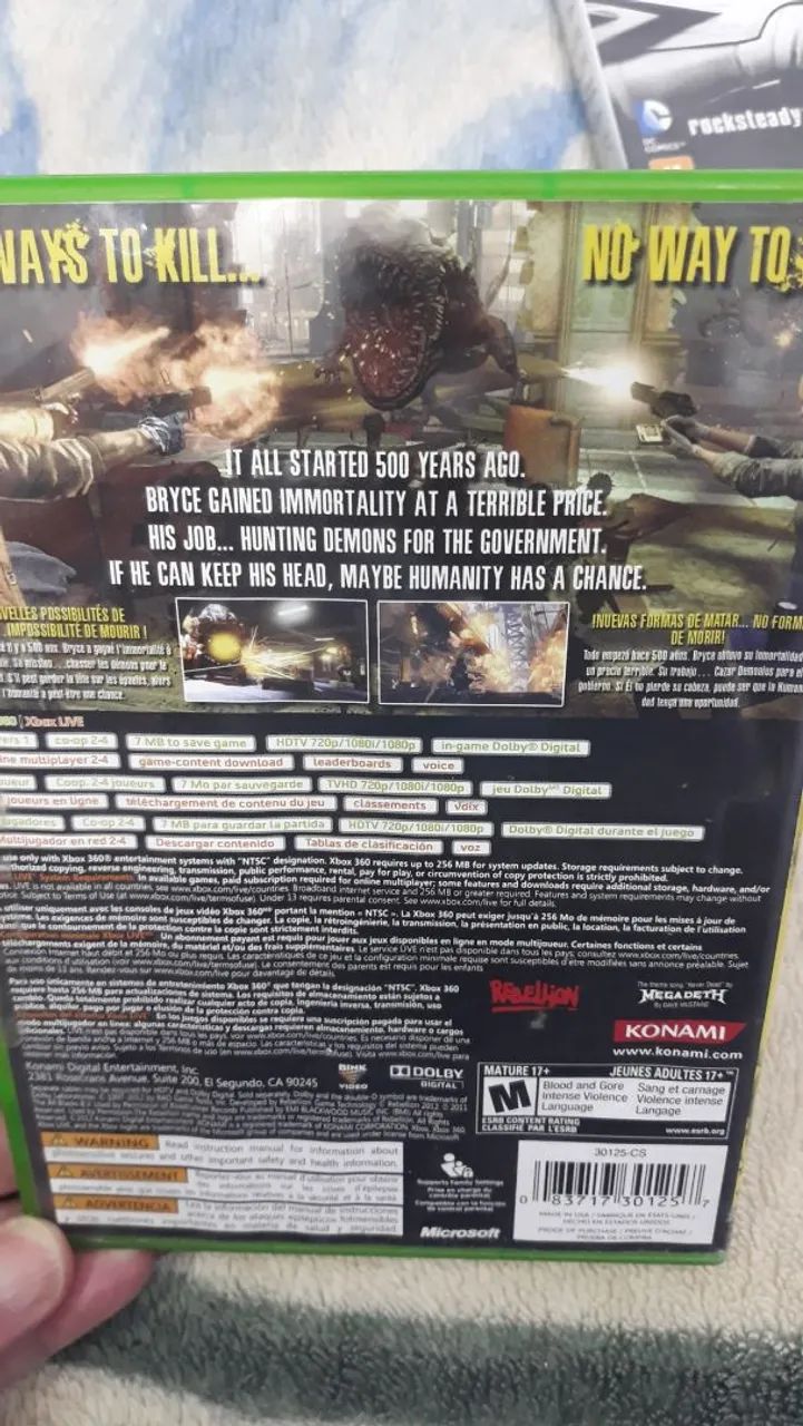Never dead jogo raro. - Foto 2