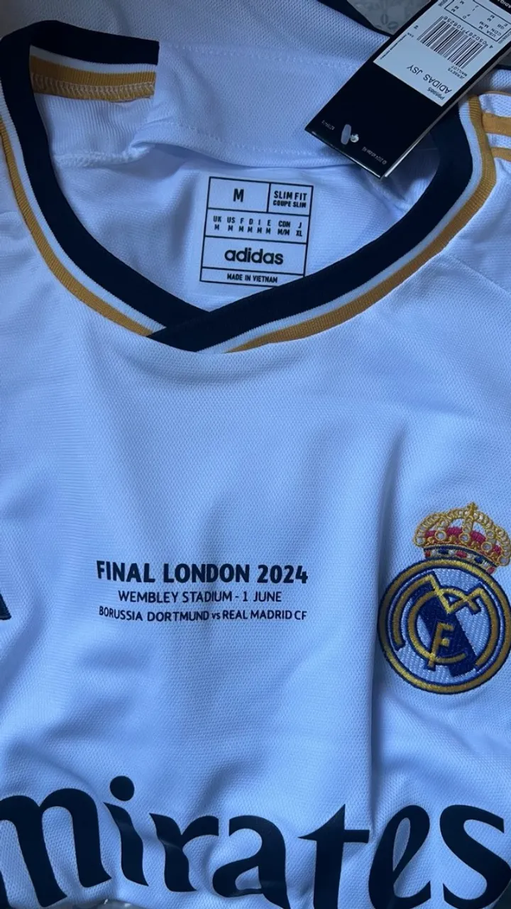camisa do real madrid