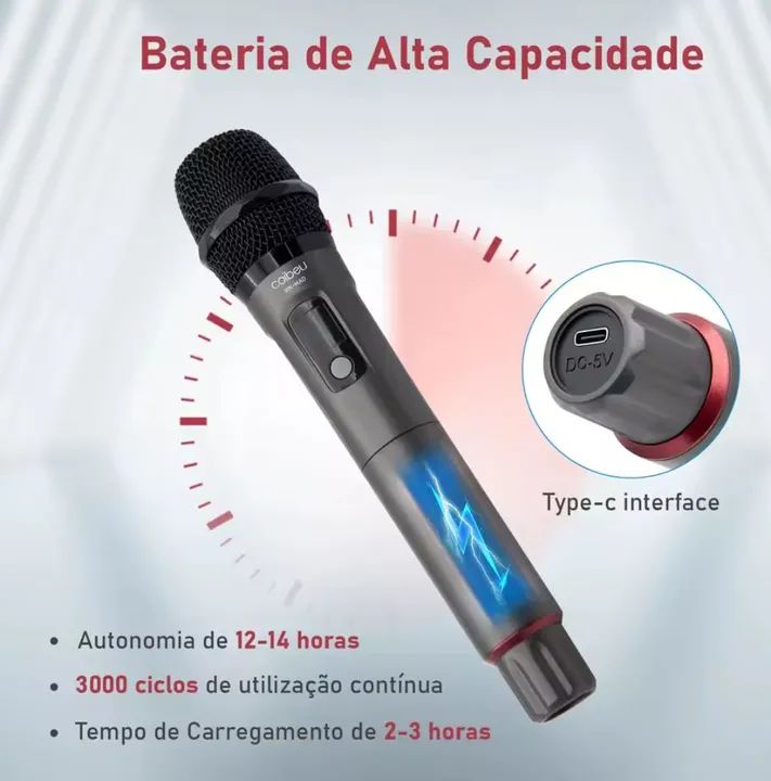 Microfone sem fio coibeu  - Foto 3