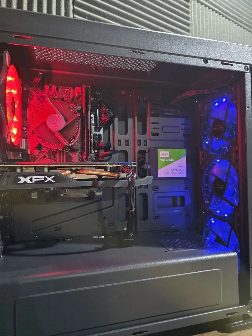 Pc Intel i3 9100F + RX 570 + 16GB + SSD 240GB ? USADO + GARANTIA