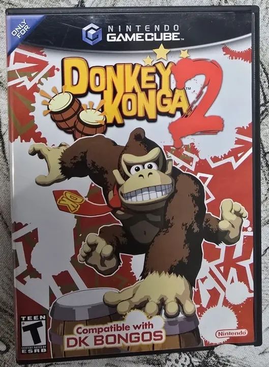 Donkey Konga 2 - Game Cube - Com Bongos - Foto 3