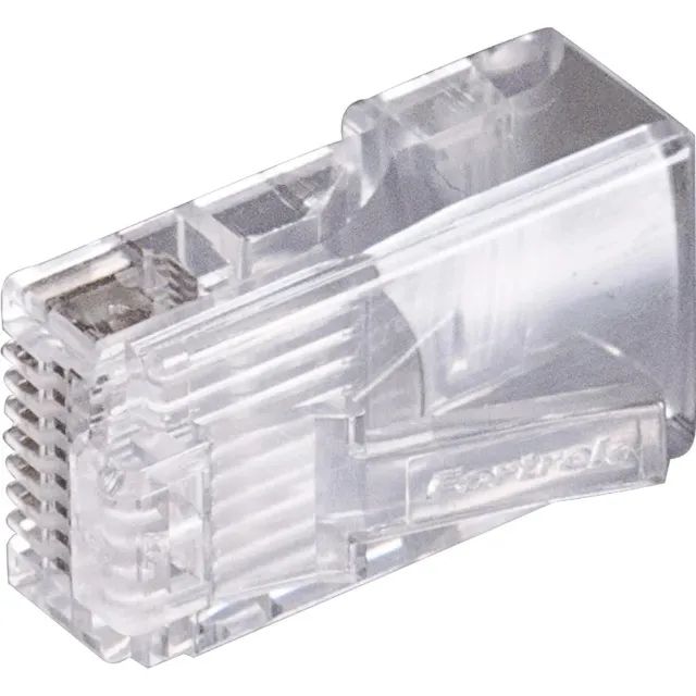 Conector Macho CAT5E RJ45 201 Fortrek - WZetta  - Foto 2