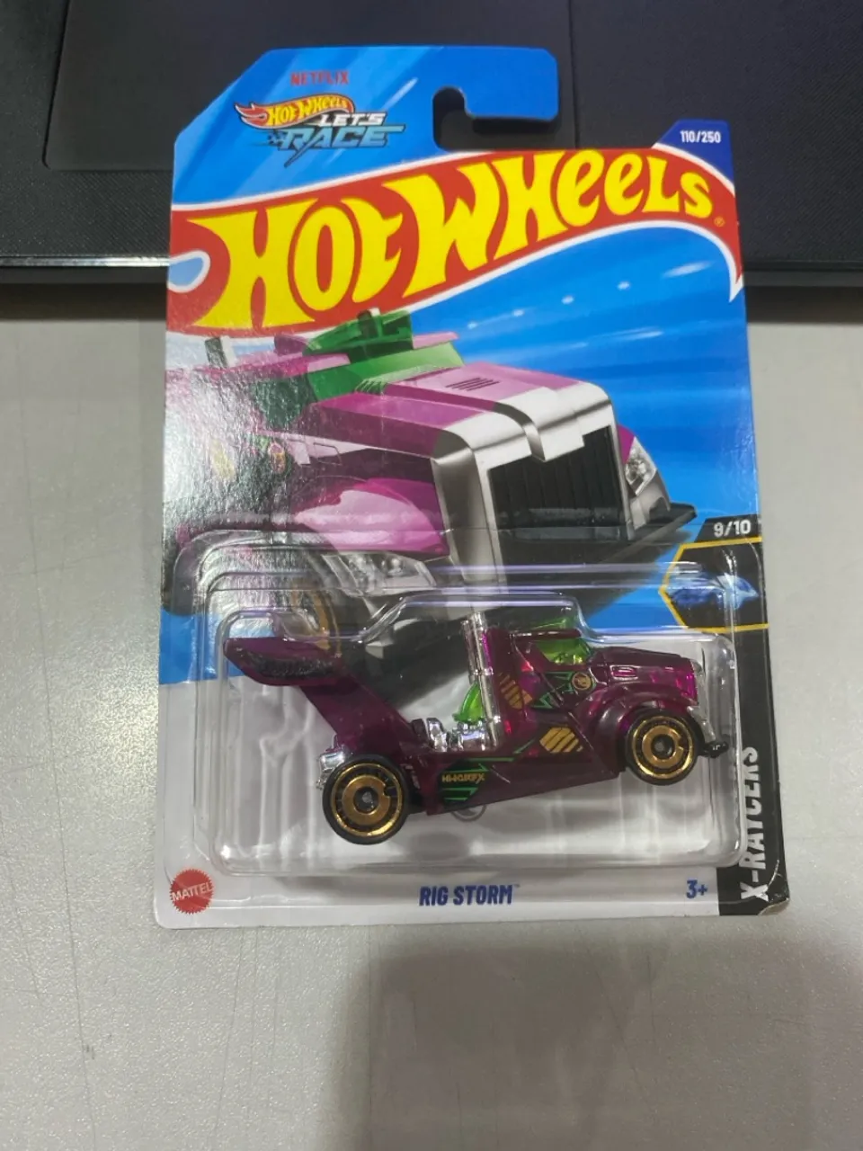 Carrinho Hot Wheels Rig Storm - X-Raycers