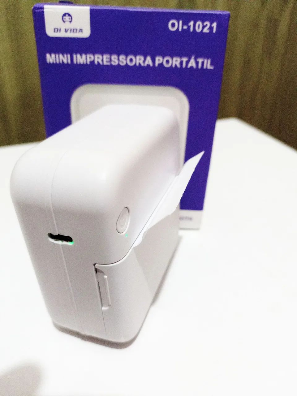 Mini impressora térmica de cupons  - Foto 2