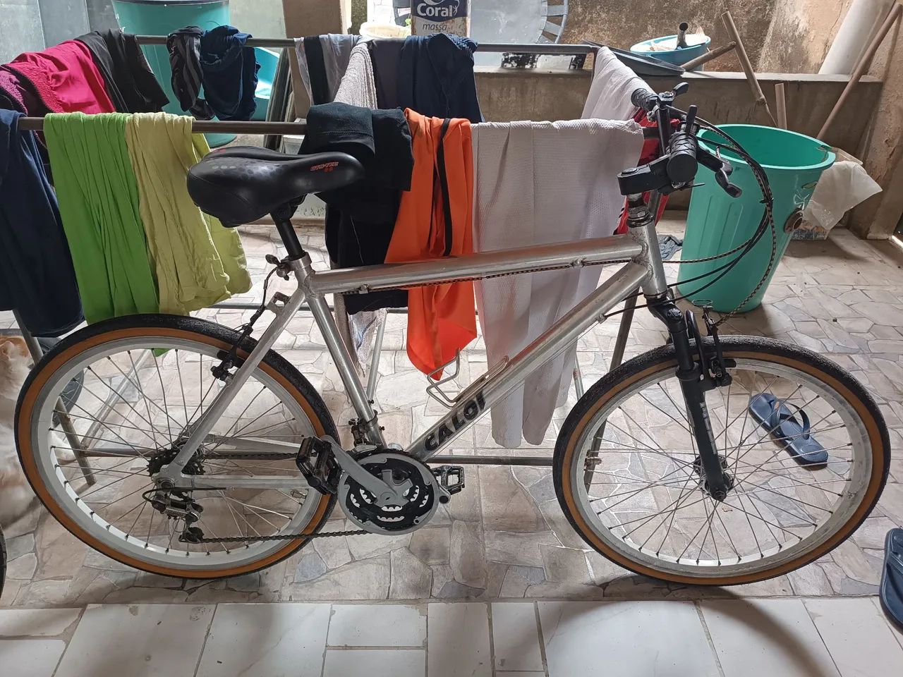 Bicicleta quadro de alumínio (coisa boa de verdade)