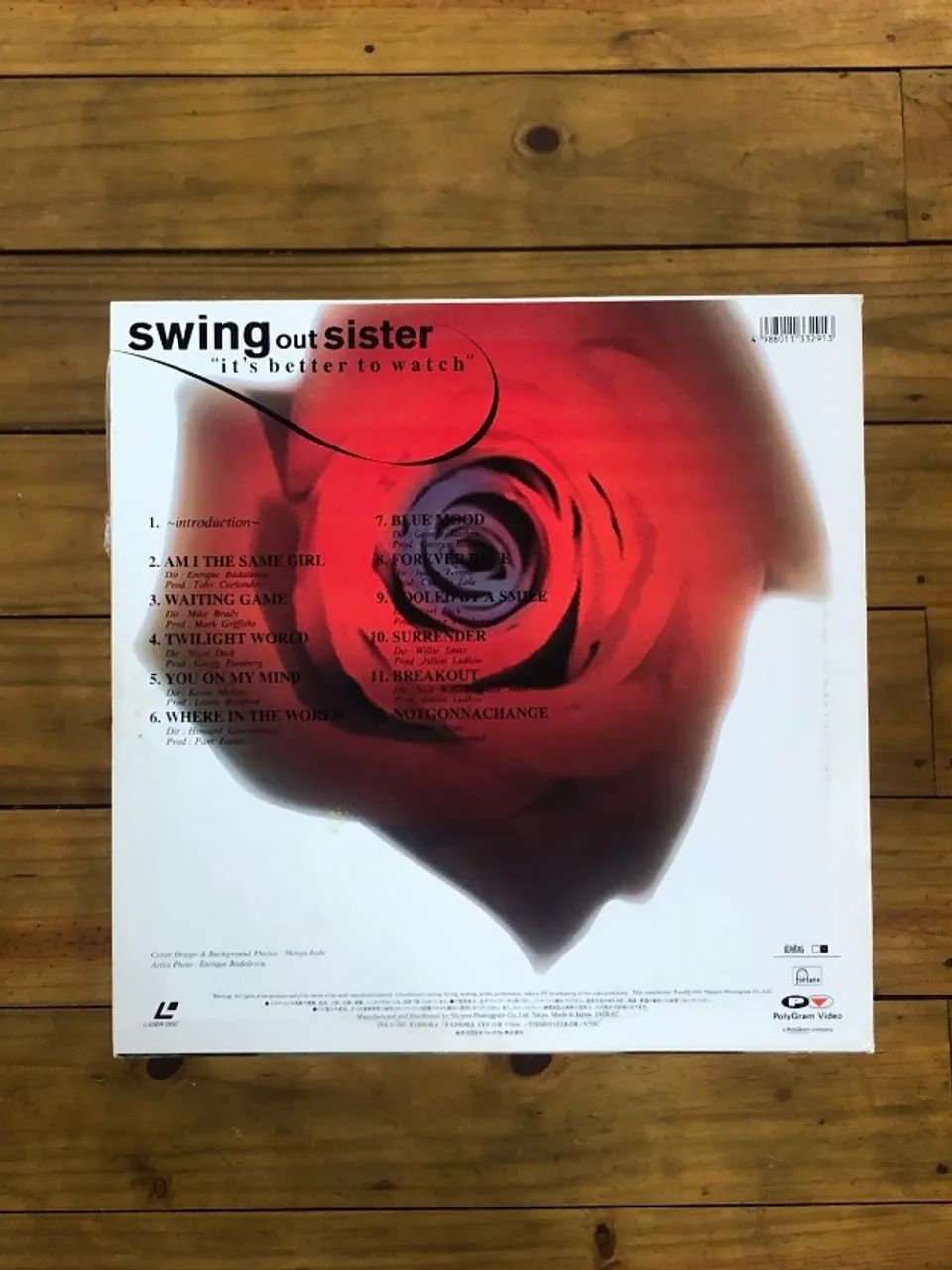 Laserdisc Swing Out Sister - It's Better to Watch - Foto 5