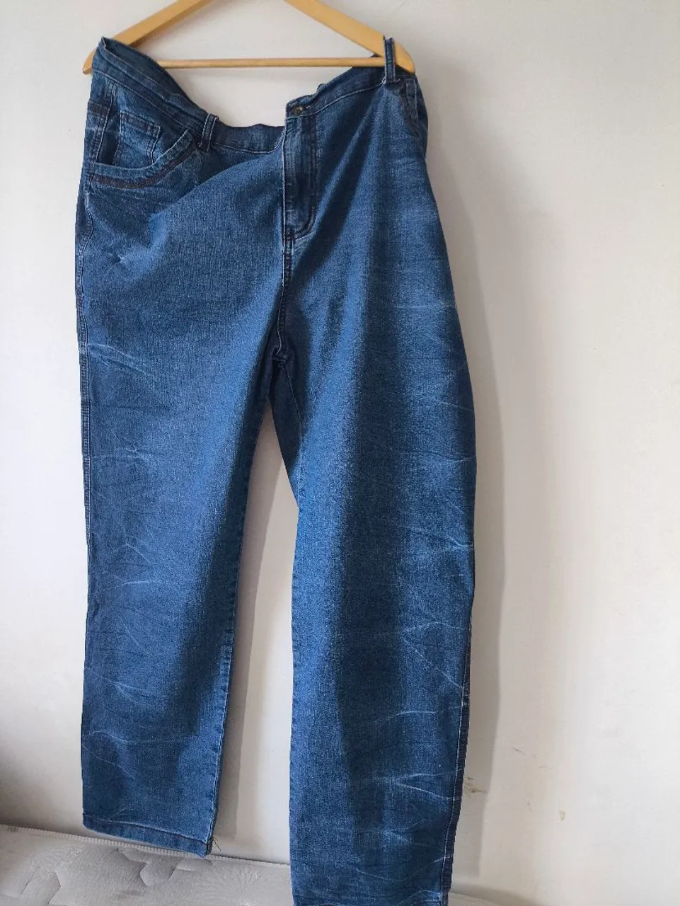 Calça Jeans Masculina Azul plus SIZE