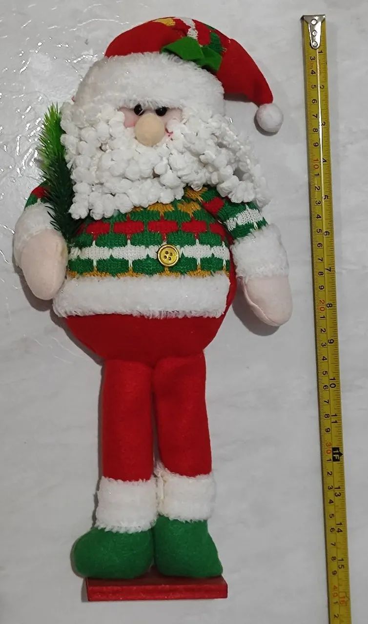 Boneco Papai Noel em Pé - Decoração de Natal  - Foto 3