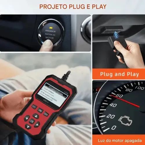 Scanner automotivo OBD2 portátil - Foto 4