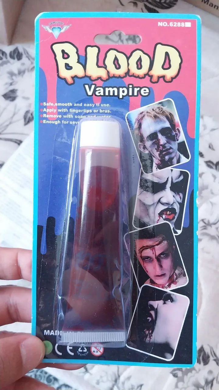 Sangue falso halloween bruxas terror - Foto 3