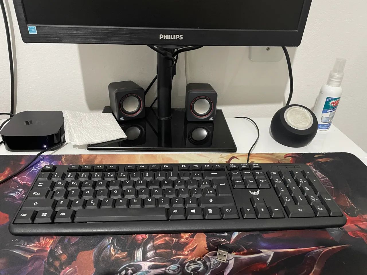 PC Gamer + Monitor AMD Ryzen 5 1600 16GB SSD Placa de Vídeo Radeon RX 570 8GB - Foto 6