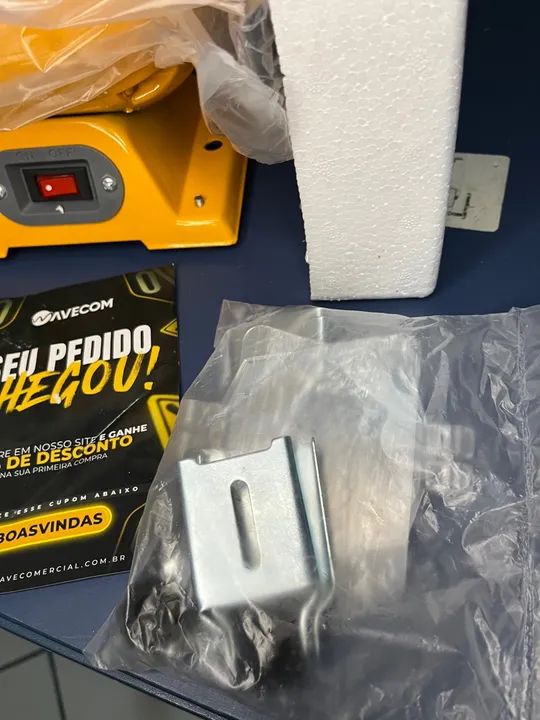 Esmeril de bancada 6 polegadas 360W - Chiaperini  - Foto 2