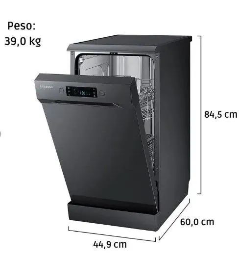 Lava-Louças Samsung Inox Preta 10 Serviços 110V - DW50C6070FG/AZ - Foto 2