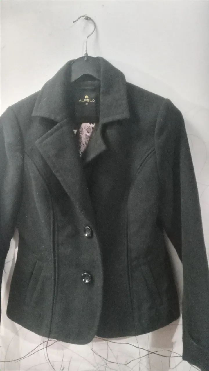 Casaco feminino preto ALPELO