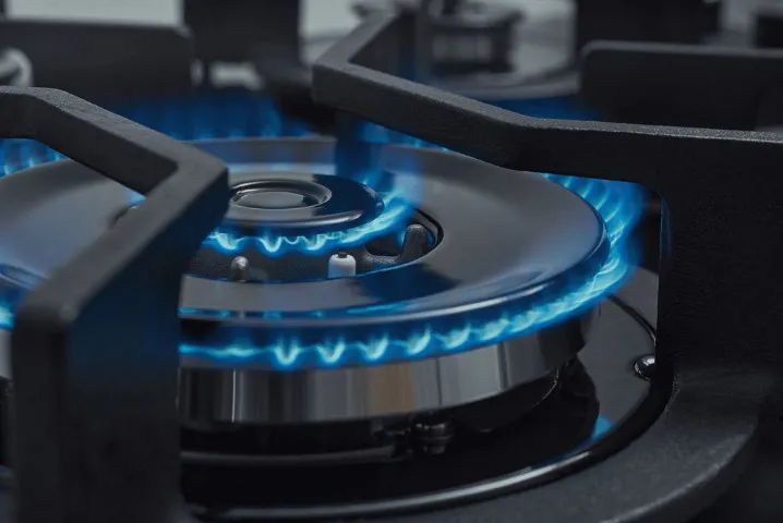 Cooktop Fischer 4 Queimadores Gás Mesa Vidro Preto Bivolt Infinity Novo - Foto 4