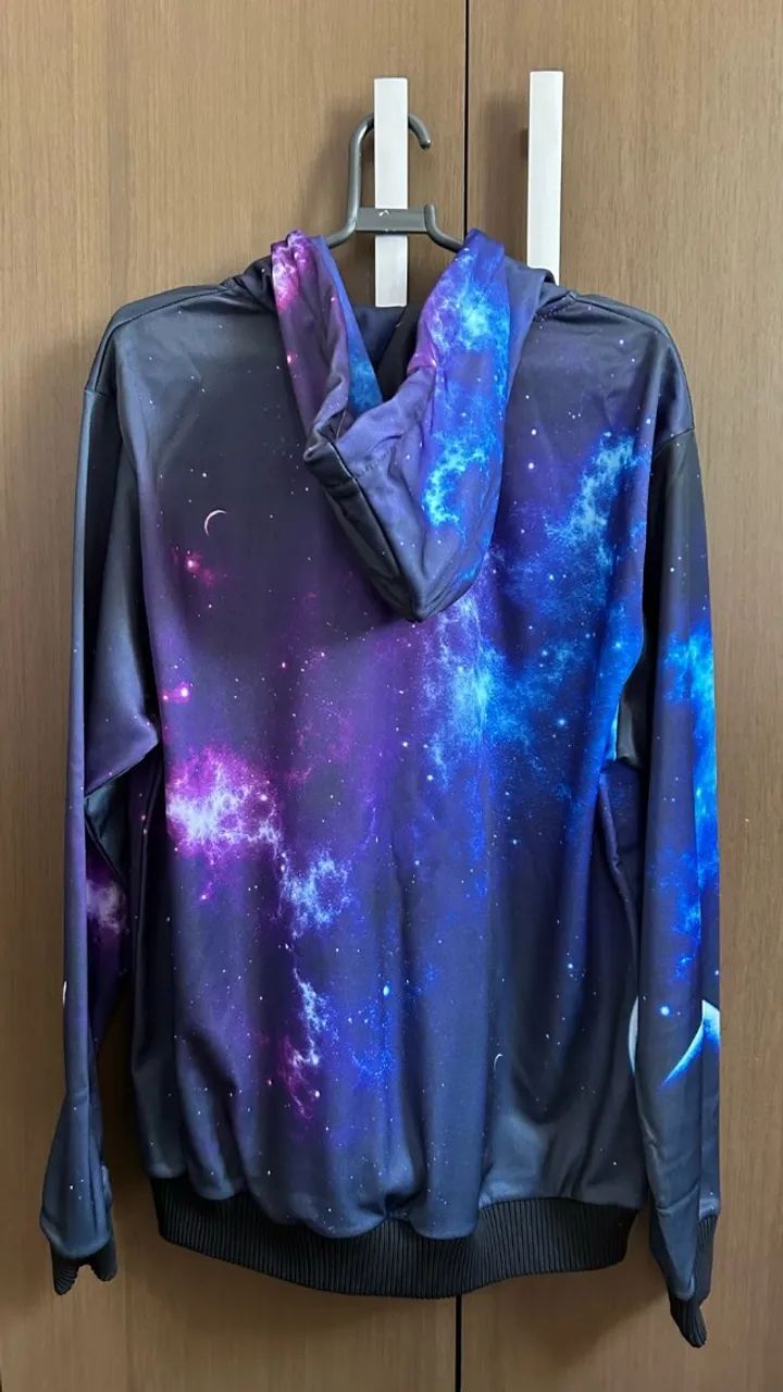 Purple Moletom Da Galaxia Casaco Moletom Casaco Galaxia Feminino