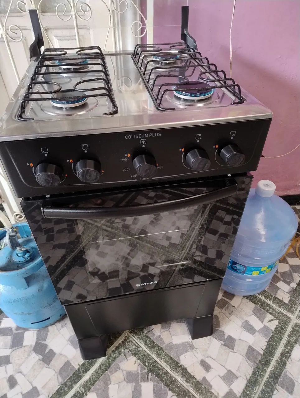 Fogão Atlas Coliseum Semi novo..