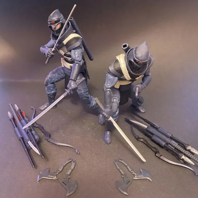 Gi Joe Classified Cobra Blue Ninjas - lote com 2 - Foto 4