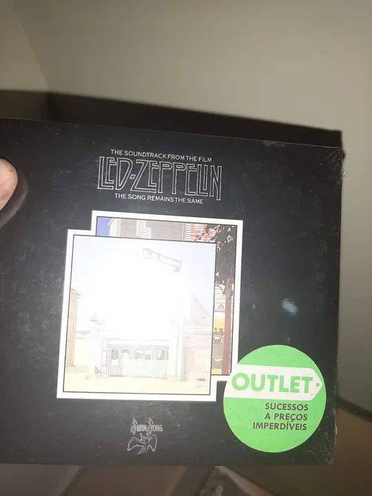 Coleção led Zeppelin 3 cds + 1 dvd (lacrado) - Foto 3