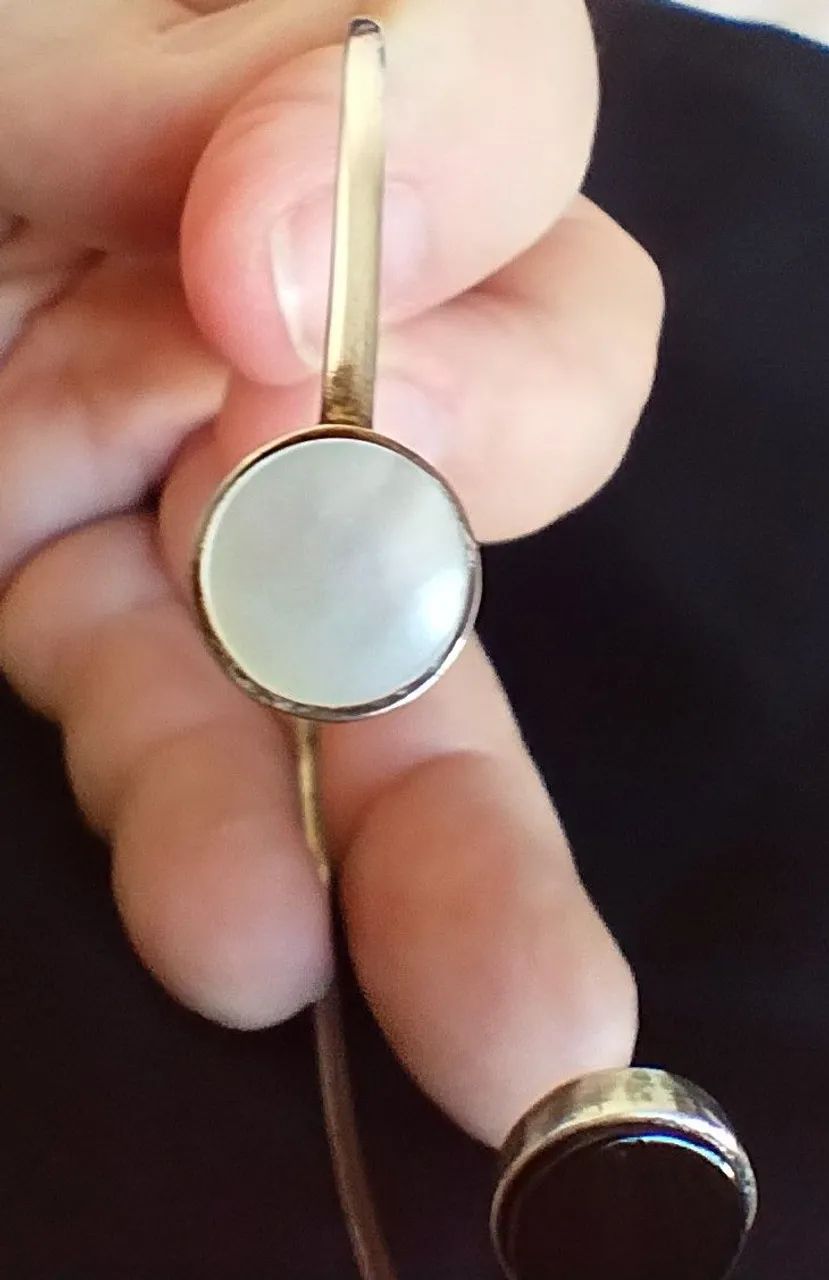 Pulseira NOVA Prata 925 e Ônix  - Foto 5